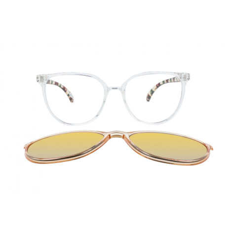 MDQ Berlian II miel Clip-On Polarized Mdq Berlian Ii Miel Clip-on Polarized