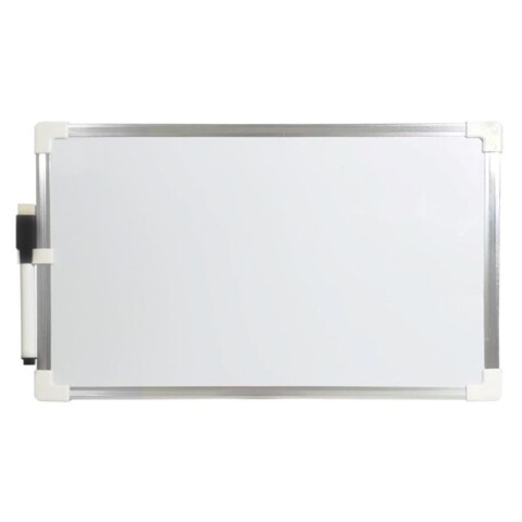 Pizarra blanca magnética con marcador y borrador 20x32cm Unica