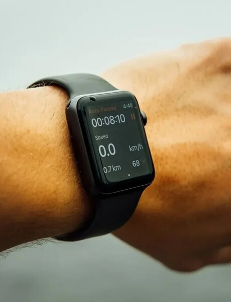 Reloj smartwatch T500+ Pro resistente al agua Negro