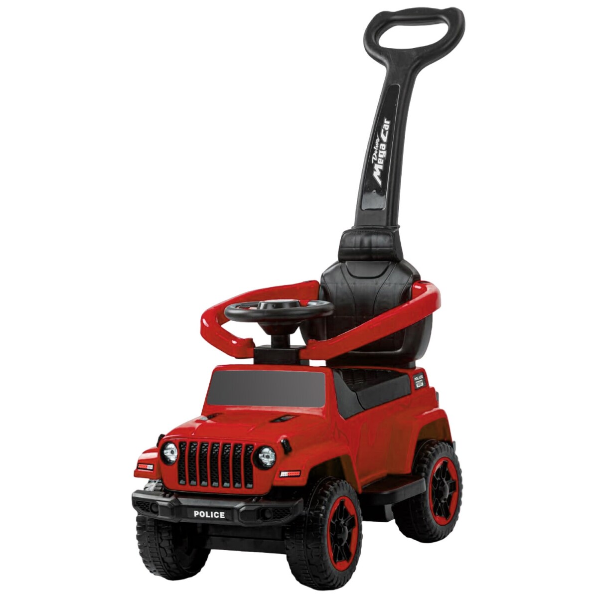 Buggy infantil Bebesit 4x4 con guía y halo de seguridad - Rojo 
