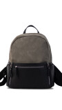 MOCHILA MIRIAM NEGRO C/CENIZA