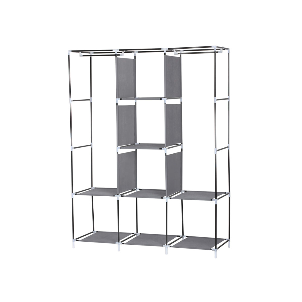 Ropero Placard Desmontable De Tela 1.75m X 1.30m Gris