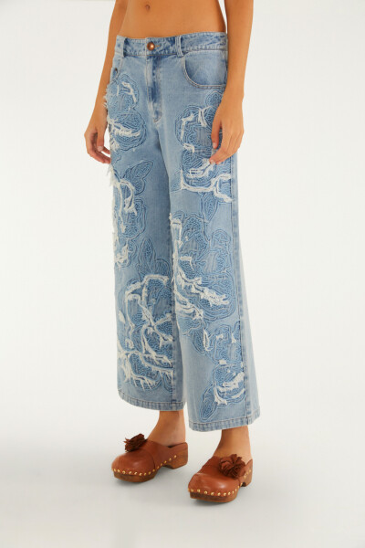 PANTALON DENIM Azul