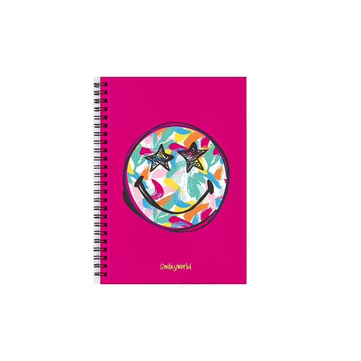 Cuaderno Smiley - rosa 