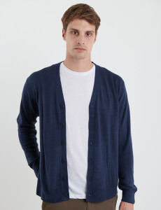 470710 CARDIGAN HARRINGTON URBAN Azul Oscuro