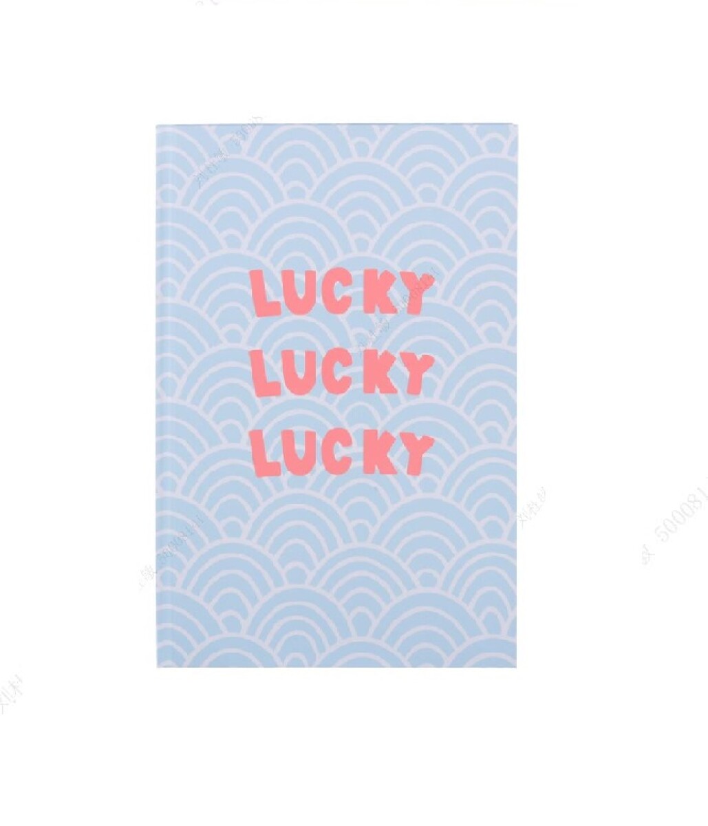 Cuaderno lucky A5 