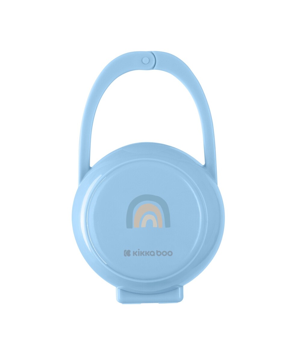 Pod porta chupete KK savannah - Stripy Friends celeste 