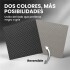 Piso Tatami Goma Eva Encastrable 1x1m 2cm Yoga Pesa Mancuer NEGRO GRIS