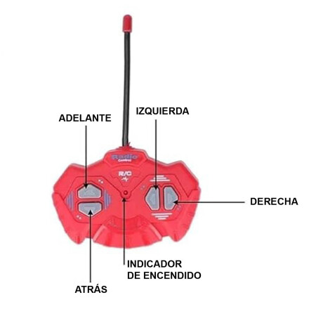 Camión Juguete A Control Remoto Bombero Basura Grúa Jug020018