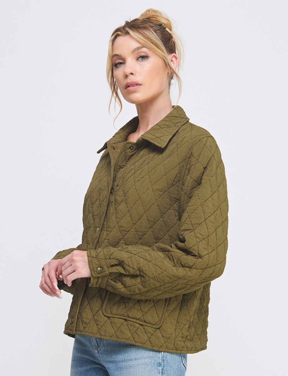 Chaqueta Capitoneada - Oliva 