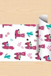 Papel Regalo Bobina 60cm x 100mts LLAMAS
