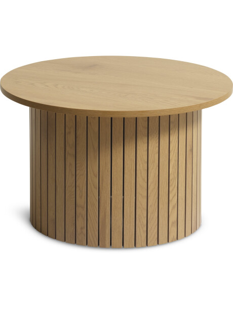Mesa de centro SPODSBJERG Ø67 color roble Mesa de centro SPODSBJERG Ø67 color roble