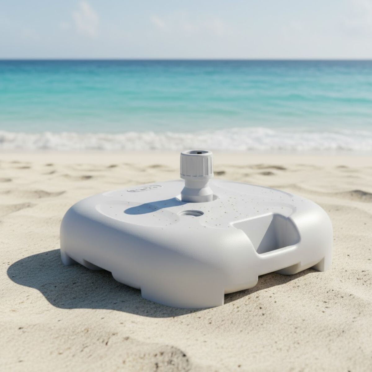 Base para sombrilla 42.5 x 43 x 14.5cm - BLANCO 