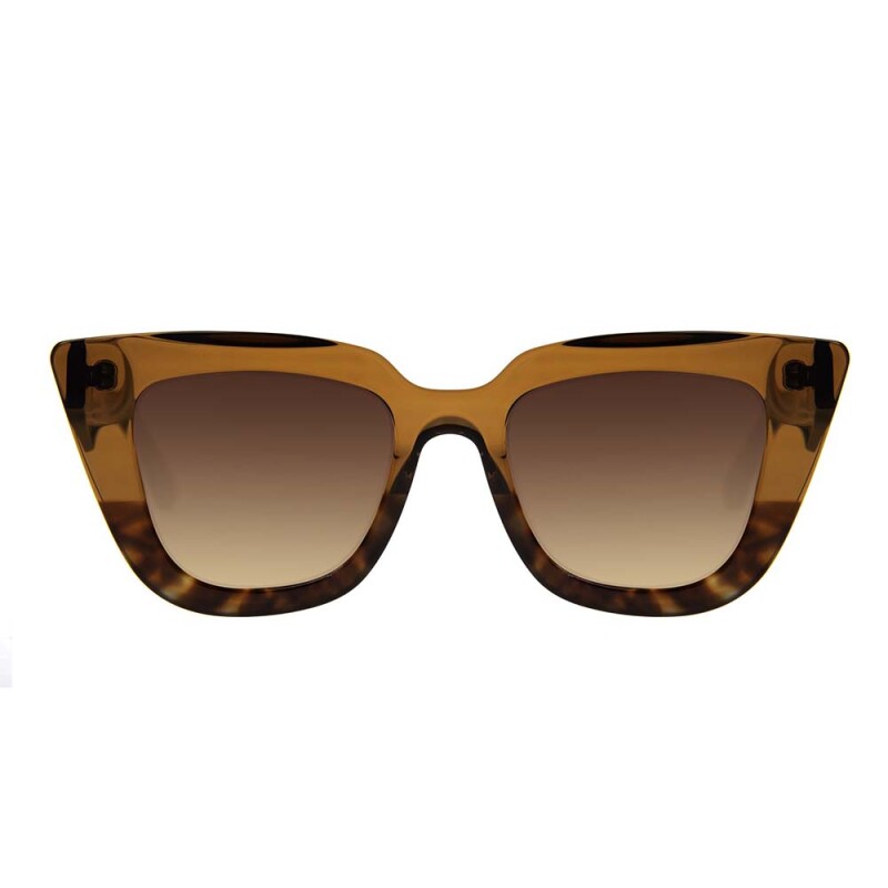 Lentes De Sol Premium Accesorios - Hombre Gradiente Marrón/marrón
