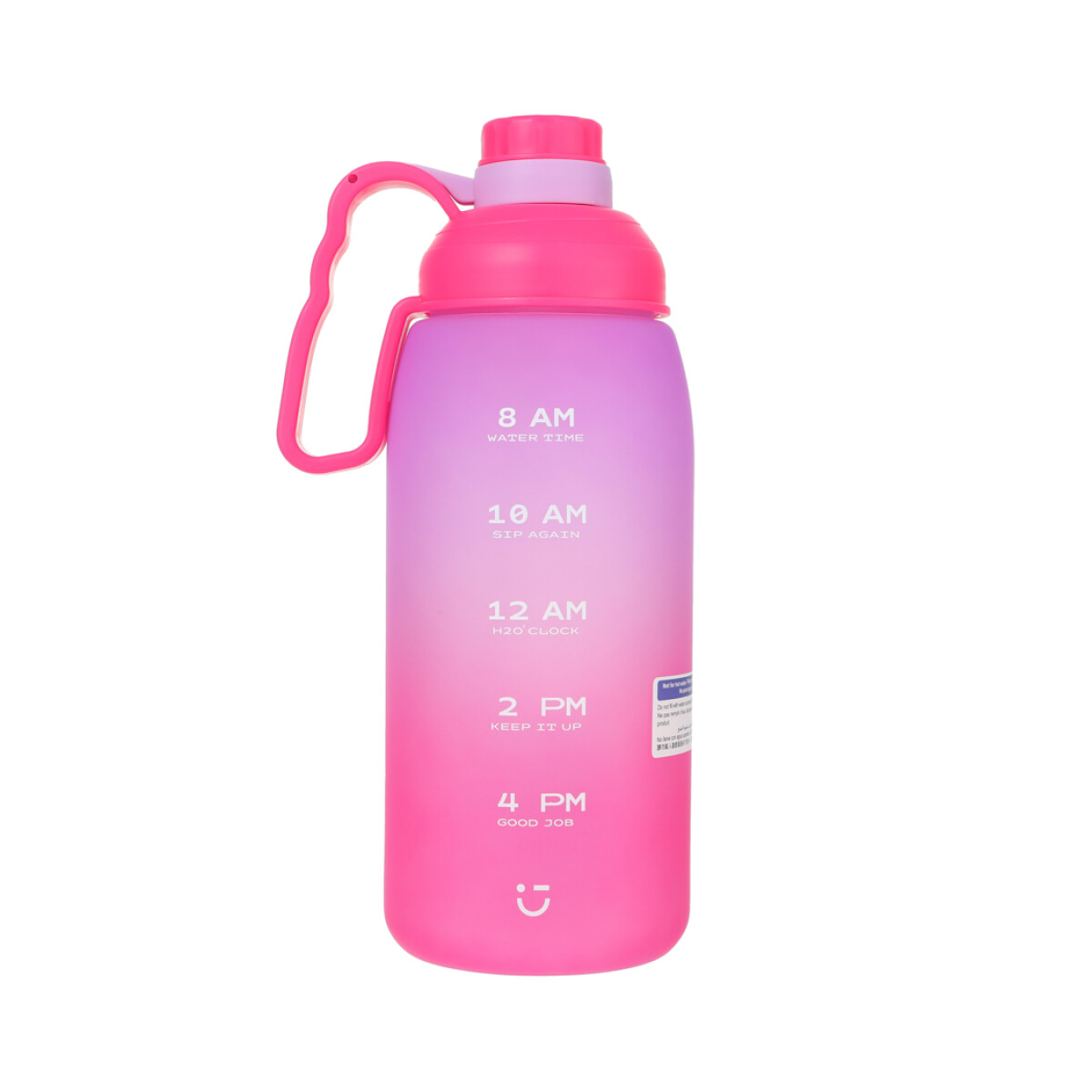 Botella motivación 1.8L - rosa 