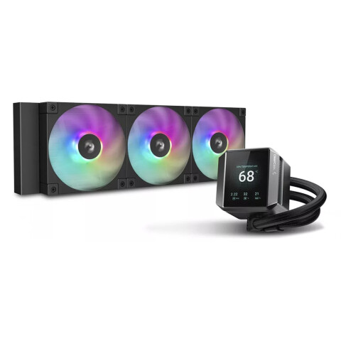 Cooler Liquido Deepcool Mystique 360 Argb Negro COOLER LIQUIDO DEEPCOOL MYSTIQUE 360 ARG
