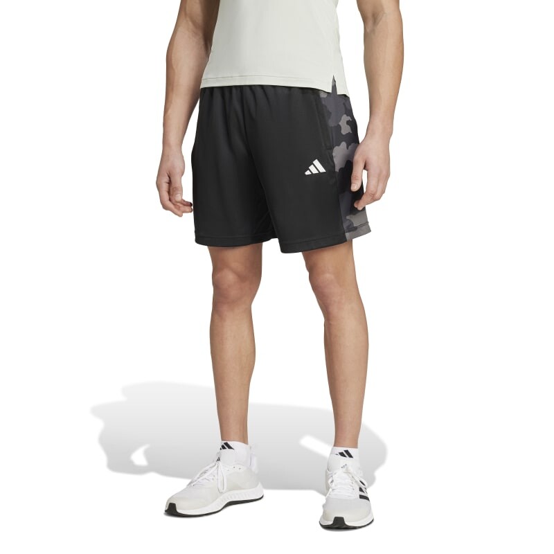 Short Adidas Train Essentials Camo Negro