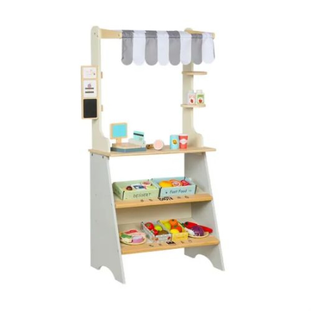 Kiosko en madera con accesorio - Kiosko En Madera Con Accesorio 
