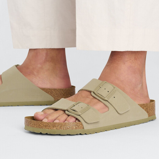 Sandalias Birkenstock Arizona Bf Faded Khaki Sandalias Birkenstock Arizona Bf Faded Khaki