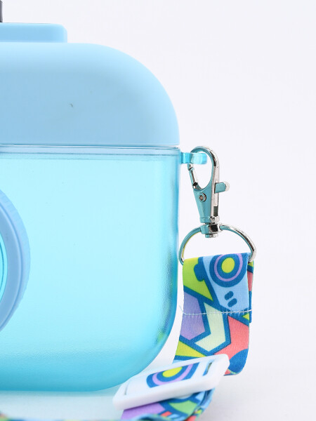 BOTELLA CAMARA DE FOTOS CELESTE