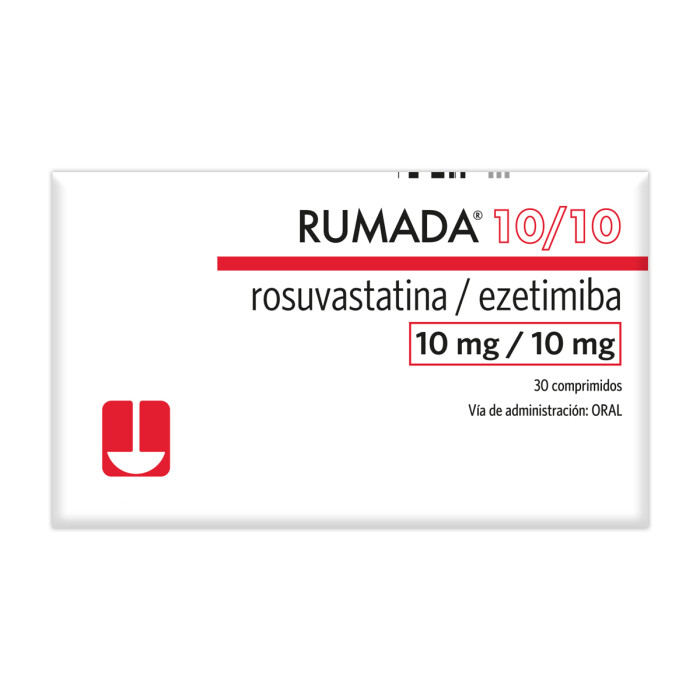 RUMADA 10/10 MG. CJ X 30 COMP. única