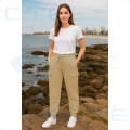 Pantalón Jogging Para Dama Deportivo Talla M-L Caqui
