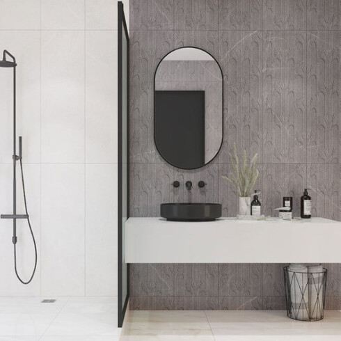 Ceramica Pared 40X120 Gris Oscuro Rectificado Para Pared GRIS