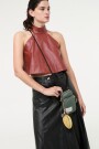 TOP HALTER Tabaco