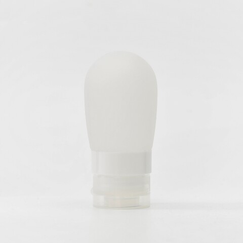 BOTELLA DE VIAJE DE SILICONA CON FORMA DE BULBO - 60 ML BOTELLA DE VIAJE DE SILICONA CON FORMA DE BULBO - 60 ML