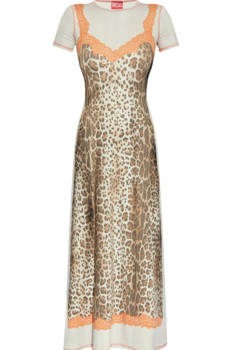 D-ILE DRESS Marron