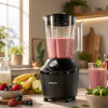 LICUADORA PHILIPS HR2291/41 NEGRA CON VASO Licuadora Philips Hr2291/41 Negra Con Vaso