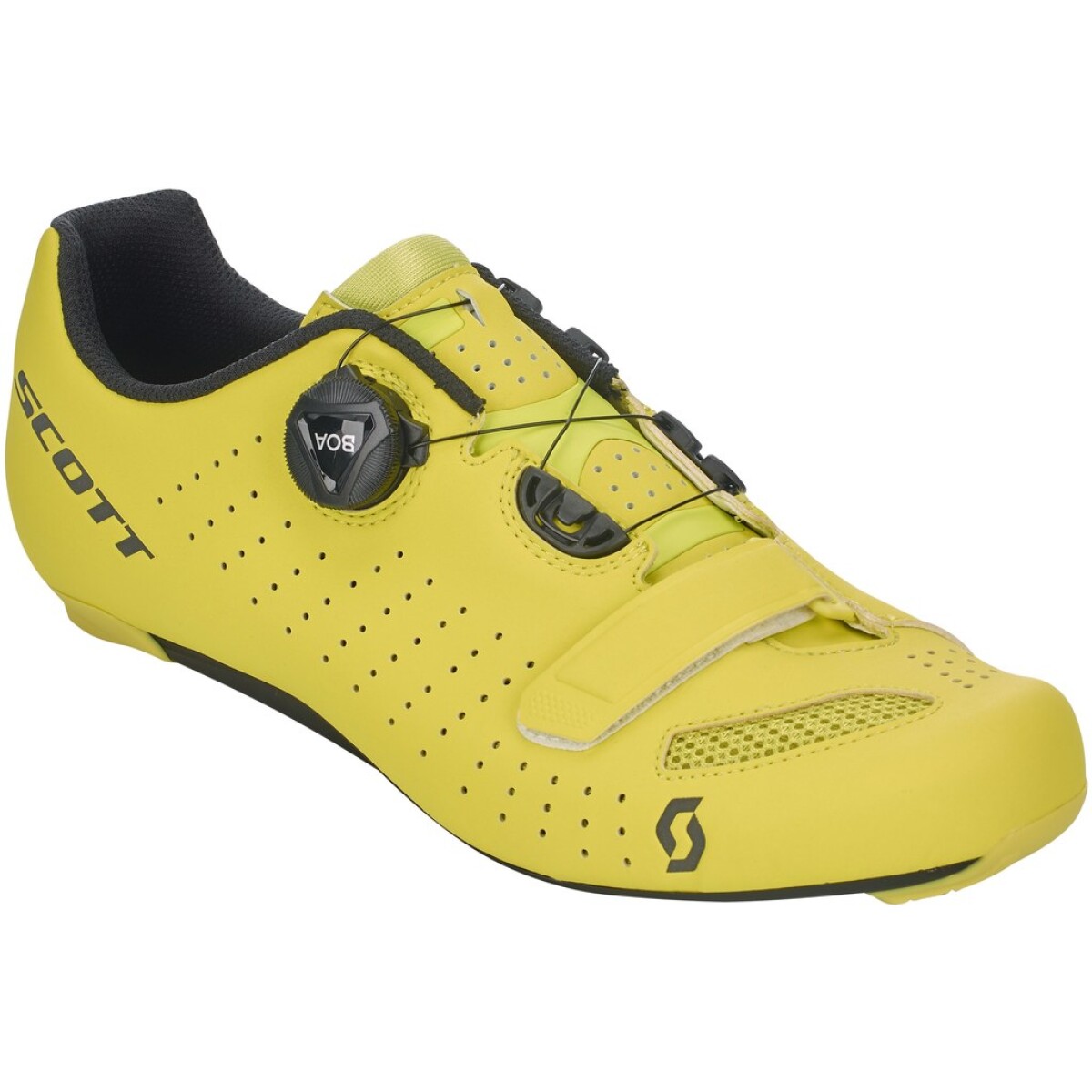 Zapatillas Scott Road Comp Boa - Amarillo Fluo 