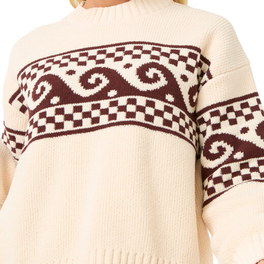 Buzo Rip Curl Soleil Knit - Beige Buzo Rip Curl Soleil Knit - Beige