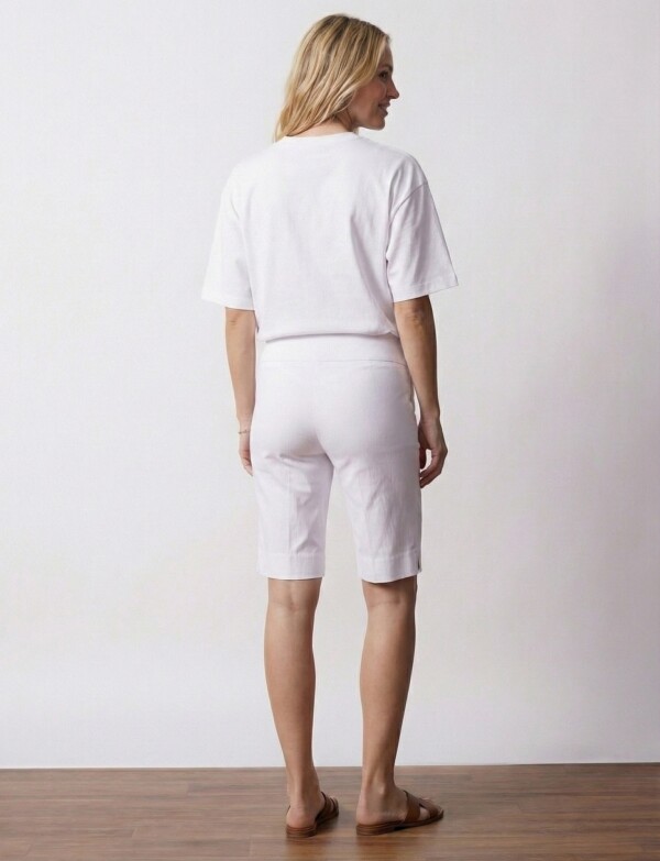 Bermuda Pull On BLANCO
