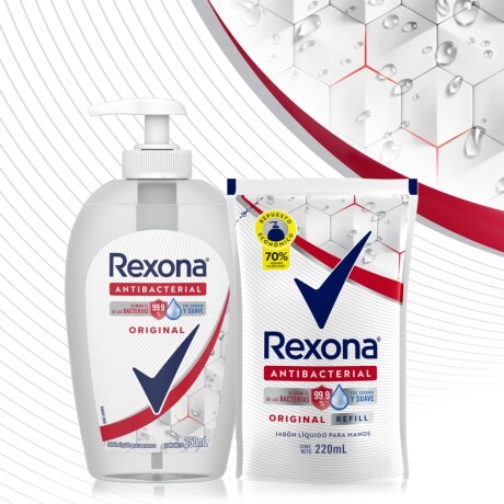 Jabón Líquido Rexona 220ml Jabón Líquido Rexona 220ml