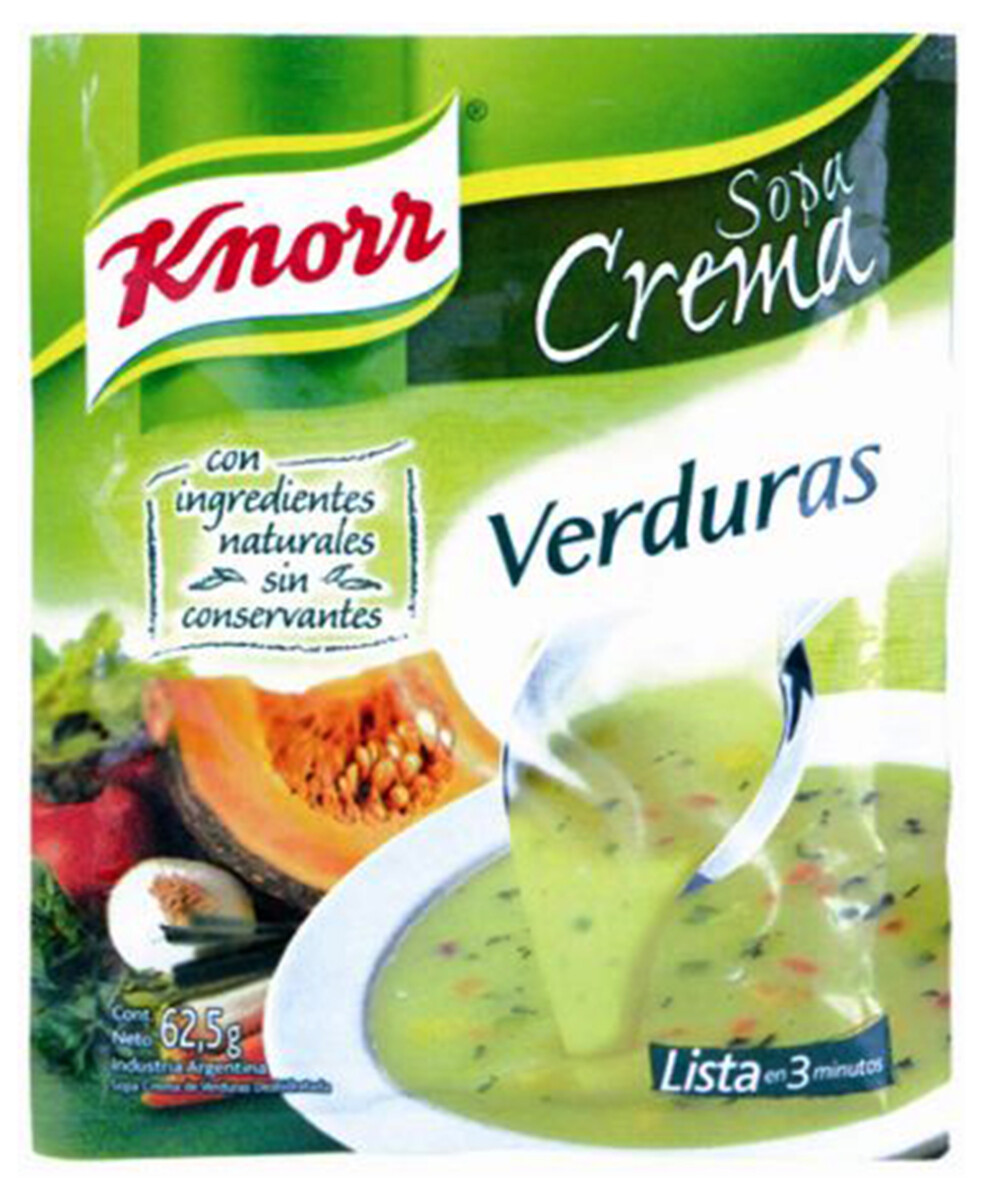 SOPA KNORR CREMA VERDURAS 