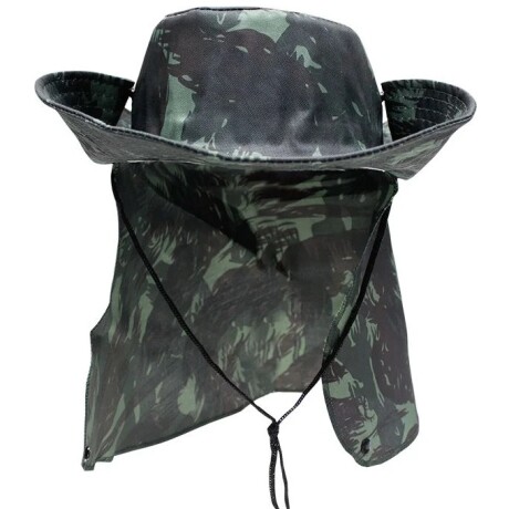 Sombrero de pescador con cubrenuca y protección UV50+ KING BRASIL Selva