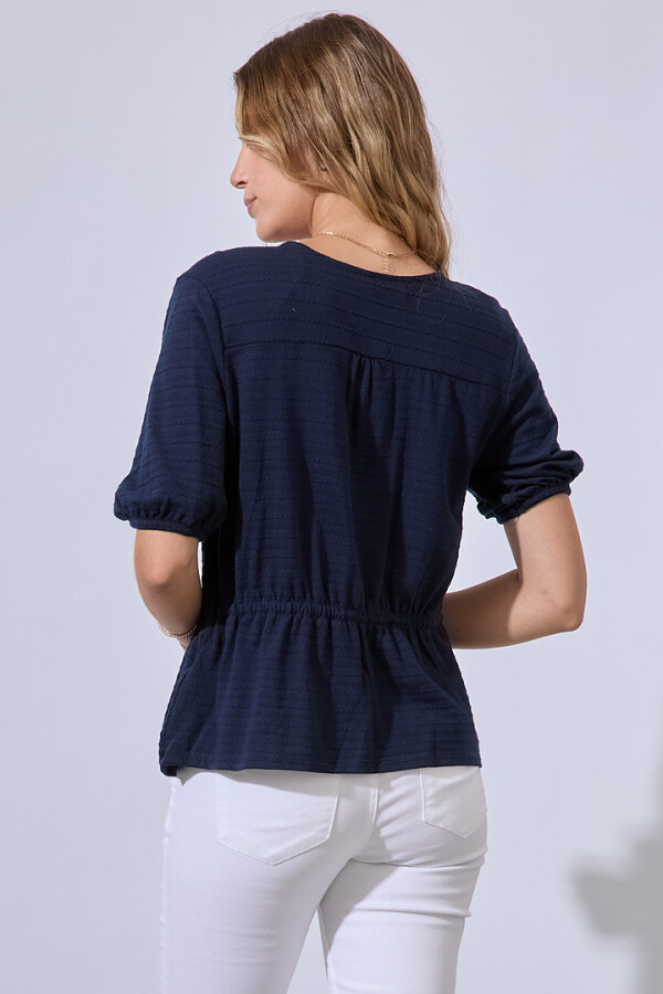 Blusa Algodon AZUL