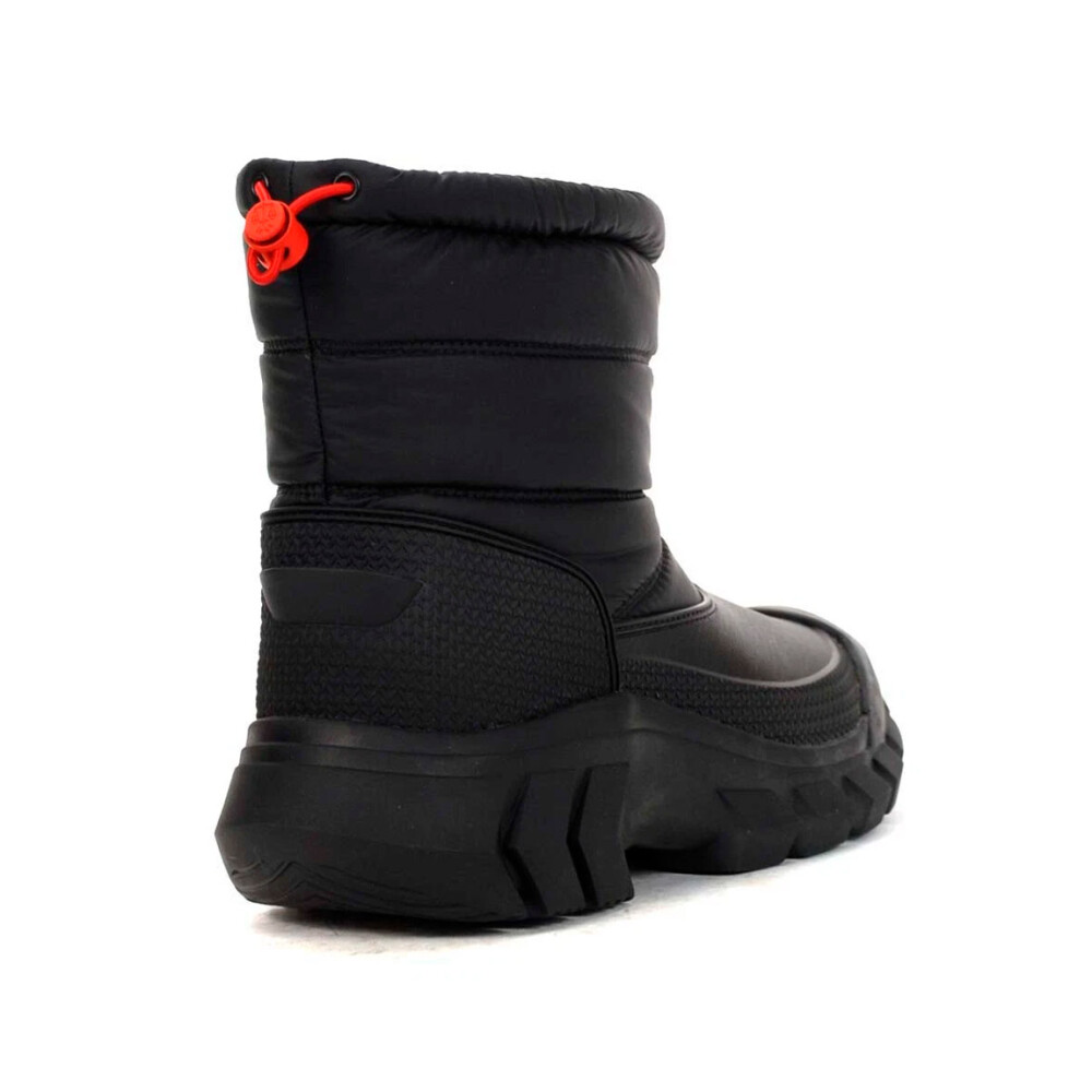 Hunter Bota de nieve Intrepid caña corta Mujer - Negro Negro-Negro