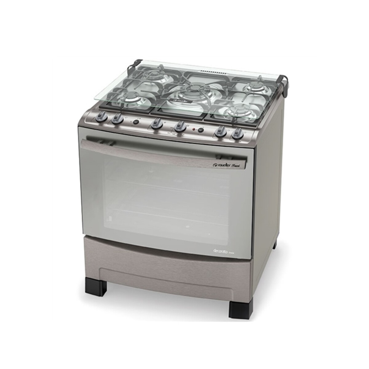 COCINA DECORATO MAXXI 5 H ACERO INOX. 