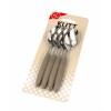 Set 3+1 Cuchara mango plástico gris KUTT Set 3+1 Cuchara mango plástico gris KUTT