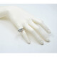 Anillo En Oro Blanco, Brillantes Y Perla De Cultivo De 9 Mm Anillo En Oro Blanco, Brillantes Y Perla De Cultivo De 9 Mm