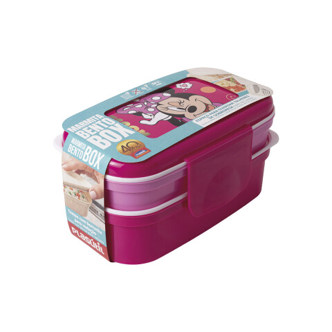 Lunchera Bento X 2 Piezas Minnie U
