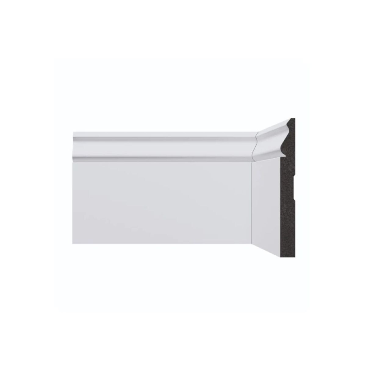 Zócalo Santa Luzia Wm163es 133x2440mm Blanco Pintable 
