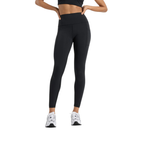 Calza New Balance Sleek Pocket High Rise Legging Black