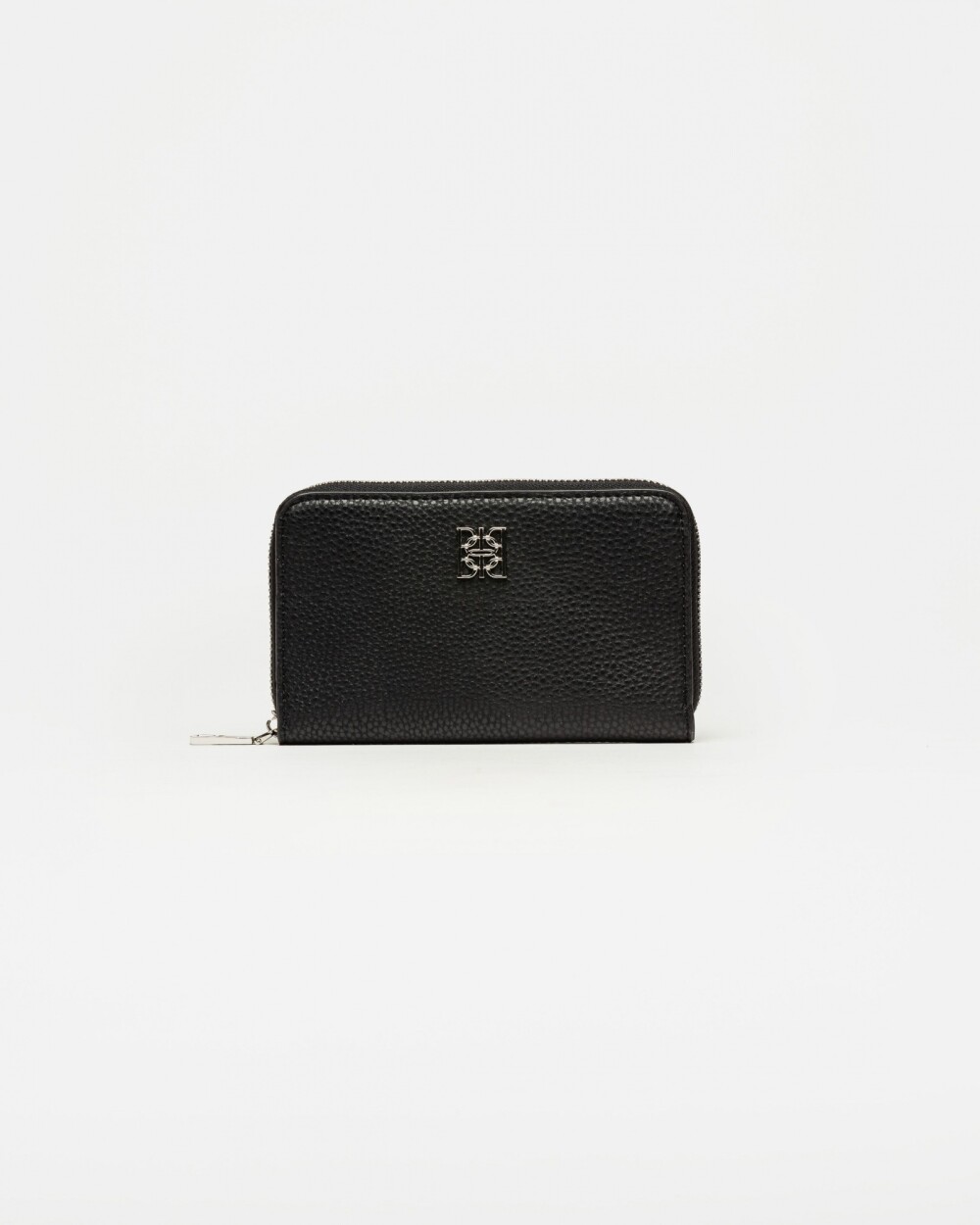 Billetera Mint en efecto cuero Negro