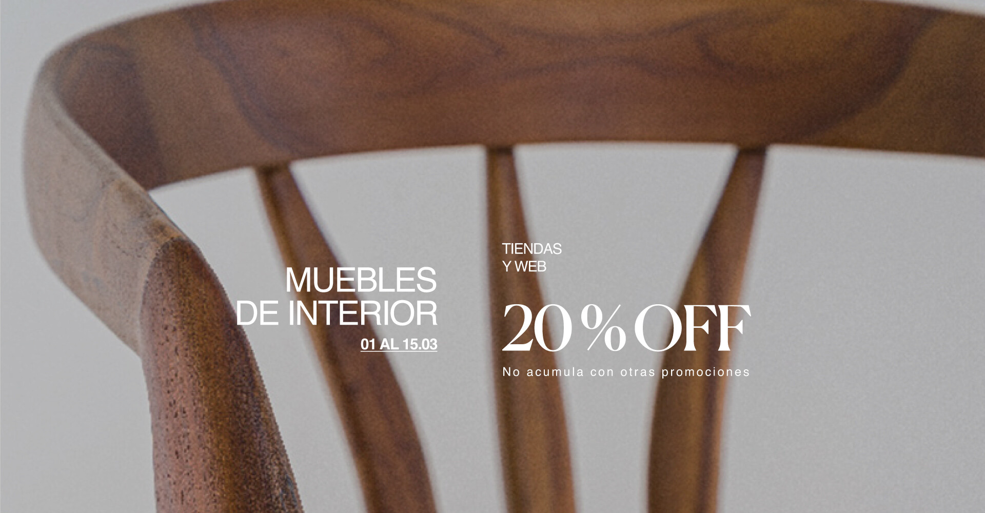 MARZO 20% MUEBLES INTERIOR
