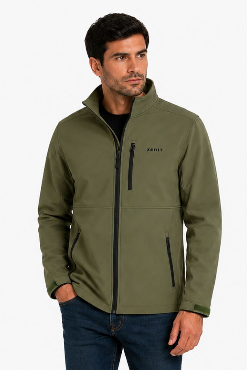 CAMPERA SOFTSHELL VERDE XXL CAMPERA SOFTSHELL VERDE XXL