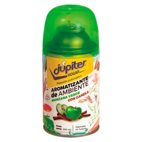 DESODORANTE AMBIENTE JUPITER AUTOMATICO MANZANA CANELA REPUESTO 300 CC DESODORANTE AMBIENTE JUPITER AUTOMATICO MANZANA CANELA REPUESTO 300 CC