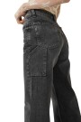 TINSLEY BAGGY HIGH RISE Negro